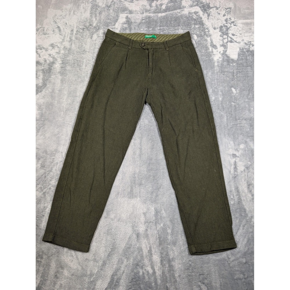 United Colors of Benetton Pants Mens 31 Slim Fit Stretch Casual Modern Trousers